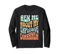 Ask Me About My Explosive Diarrhea - Edgy Adult Humor Funny Manga Larga