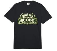 Ask Me About My SCOBY Kombucha SCOBY Brewer Gift Comfort Colors Adult Heavyweight T-Shirt