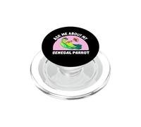 Ask Me About My Senegal Parrot - Dueño de pájaro Divertido PopSockets PopGrip para MagSafe