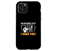 Ask Me Where To Sit I Dare You Funny Ushering Orgullosos Ushers Carcasa para iPhone 11 Pro
