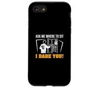 Ask Me Where To Sit I Dare You Funny Ushering Orgullosos Ushers Carcasa para iPhone SE (2020) / 7 / 8