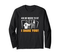 Ask Me Where To Sit I Dare You Funny Ushering Orgullosos Ushers Manga Larga