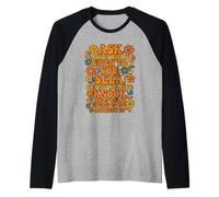 Ask Seek Knock - Mateo 7: 7 Cita bíblica Camiseta Manga Raglan