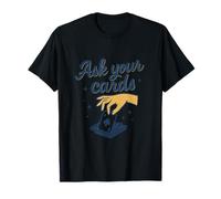 Ask Your Cards Diviner Tarot Ace of Spades Pull Design Camiseta