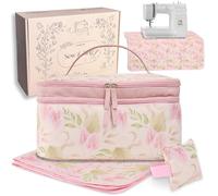 Askellar® Costurero, Kit de Costura con Costurero Grande, Alfiletero y Alfombrilla, Costureros Completos, Caja Costura