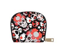 ASKFNASDKMFN Cute Bunny with Rainbow Wallet Gamers - Estuche para tarjetas de regalo y arcade de 9 x 11 cm, A36, 9X11CM