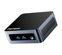 AskHand Mini PC AMD Ryzen 7 5700U (8 núcleos 16 Hilos, hasta 4,3 GHz) 16 GB DDR4 RAM 512 GB PCIE 3.0 SSD, Compatible con Windows 11 Pro/WiFi 6/BT-5.2 /USB*4/USB-C /2*HDMI, 4K@60Hz Pantalla Triple