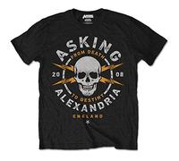 Asking Alexandria - T-Shirt # Xxl Black Unisex # Danger