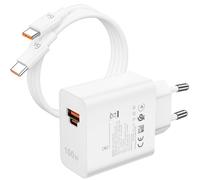 ASKUBSKU 100W Cargador USB y Cable USB C para Honor Magic8 Pro Magic7 5G,6A Carga Rápida Adaptador Cargador con Tipo C Cable 1 Metro para HONOR 400 Pro 200 Pad 9 X8a HONOR Win RT Huawei MatePad Tablet