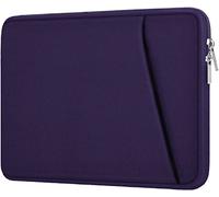 Askuko Funda para portátil de 15.6 Pulgadas, Funda Protectora a Prueba de Golpes, Bolsa portátil para Laptop HP DELL ASUS Lenovo de 15.6 Pulgadas, Funda para Laptop con Bolsillo Frontal, Color Morado