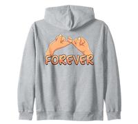 ASL American Sign Language Friends Forever Sudadera con Capucha