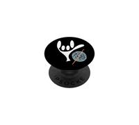 ASL Lenguaje de Señas Amor Ganchillo PopSockets PopGrip Adhesivo