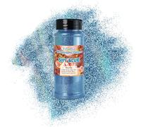 Aslanka 140g de polvo de purpurina holográfico, azul cielo, arcoíris de colores, para manicura, resina epoxi, sombra de ojos, maquillaje facial, manualidades, hazlo tú mismo