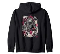 Aslaug Royal Viking Blood Wild Fate Queens Viking Seeress Sudadera con Capucha