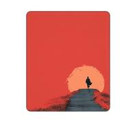 ASLKXOPEMG Alfombrilla de ratón lavable con base de goma antideslizante, alfombrilla de ratón impermeable para teclado portátil, oficina, hogar, viajes, 25 x 30 cm