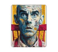 ASLKXOPEMG Alfombrilla de ratón lavable con base de goma antideslizante, alfombrilla de ratón impermeable para teclado portátil, oficina, hogar, viajes, 25 x 30 cm