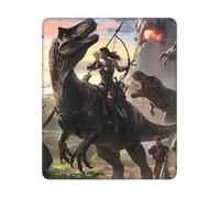 ASLKXOPEMG Alfombrilla de ratón lavable con base de goma antideslizante The Ark Survival Evolution, alfombrilla de mouse impermeable para teclado portátil para juegos, portátil, oficina, hogar, viajes