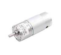 Aslong JGB37-550 Motor de engranaje Micro DC de alto torque, motor de 12v CC, reductor de metal de 37mm, caja de reducción de velocidad del micromotor, motor de cortina inteligente(790RPM,6V)