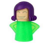 Asltw Angry or Happy Mama - Limpiador de microondas, limpiador a vapor para horno de microondas, solo tienes que añadir vinagre y agua, limpia fácilmente el crudo en minutos (verde)