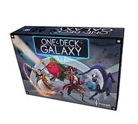 Asmadi Games One Deck Galaxy - Asmadi Games, juego de cartas cooperativo, una galaxia completa en una baraja, 1-2 jugadores, 30-60 minutos, a partir de 14 años, azul