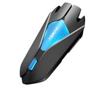 ASMAX Z1 Intercomunicador Casco Moto, 10 Vías Mesh Intercom, Control de Voz en Español, Bluetooth 5.3, Carga Rápida, Montaje Magnético, Cancelación de Ruido, Emparejamiento Universal, IP67, Doble