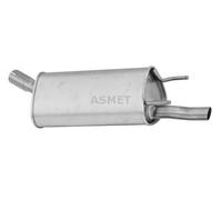 ASMET 05.094 Silenciador trasero para OPEL Corsa B Hatchback (S93)