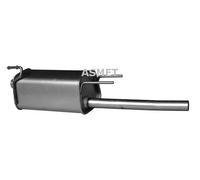 ASMET 05.168 Silenciador trasero para OPEL COMBO Tour COMBO Kasten/Kombi