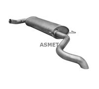 ASMET 09.110 Silenciador trasero para FIAT Ducato Kastenwagen (250, 290)