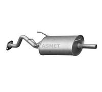 ASMET 13.022 Silenciador trasero para HONDA CIVIC VI Fastback (MA, MB)