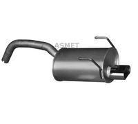 Silenciador trasero ASMET 16.091