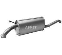 ASMET 31.003 Silenciador trasero para CHEVROLET Aveo / Kalos Berlina para DAEWOO