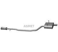 ASMET Silenciador central / posterior 12.025 para MINI Hatchback (R50, R53)
