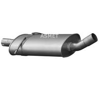 ASMET Silenciador Central Silenciador para Mercedes-Benz