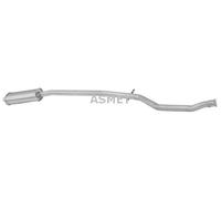 ASMET Silenciador Central Silenciador para Peugeot 206 Hatchback 2A/C
