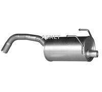 ASMET Silenciador Compatible Para Fiat 500 16.072