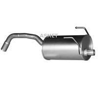 ASMET Silenciador Compatible Para Fiat 500 C Ford KA 16.059