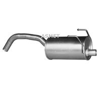 ASMET Silenciador Compatible Para Fiat 500 Ford KA 16.090
