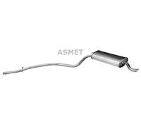 ASMET Silenciador Compatible Para Fiat Seicento/600 16.074