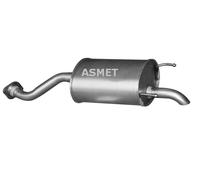 ASMET Silenciador Compatible Para Honda Jazz II 13.016