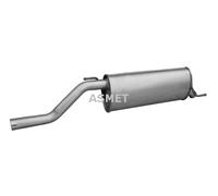 ASMET Silenciador Compatible Para Opel Corsa D 05.275