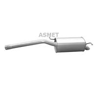 ASMET Silenciador Compatible Para VW Caddy III Kombi 03.077
