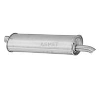 ASMET Silenciador De Escape Compatible Para Opel Astra F CC 53 54 58 59