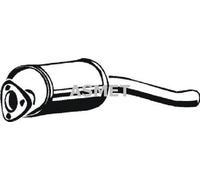 ASMET Silenciador delantero Silencioso delantero 04.044