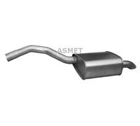 ASMET Silenciador Final Para Ford Mondeo IV Turnier S-Max Volvo V70 III