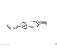 ASMET 21.027 Silenciador trasero
