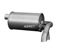 ASMET Silenciador Final Para VW Sharan Ford Galaxy Alhambra