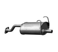 ASMET Silenciador Final Silenciador Para Honda Civic VI Hatchback 1.4i