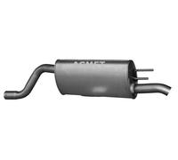 ASMET Silenciador Final Silenciador Para Opel Meriva B Monovolumen