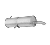ASMET Silenciador Final Silenciador Para Peugeot 307 1.6 16V 1.4
