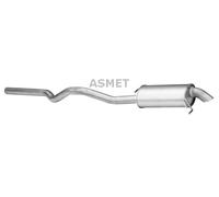 ASMET Silenciador Final Silenciador Para VW Transporter V Bus Multivan